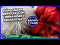 🔴 COMO HACER ESFERAS con limpiapipas y escarcha. ¡FÁCIL Y RÁPIDO!🎄🎅