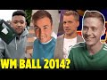 Götze, Pocher und Leeroy bekommen den WM BALL 2014