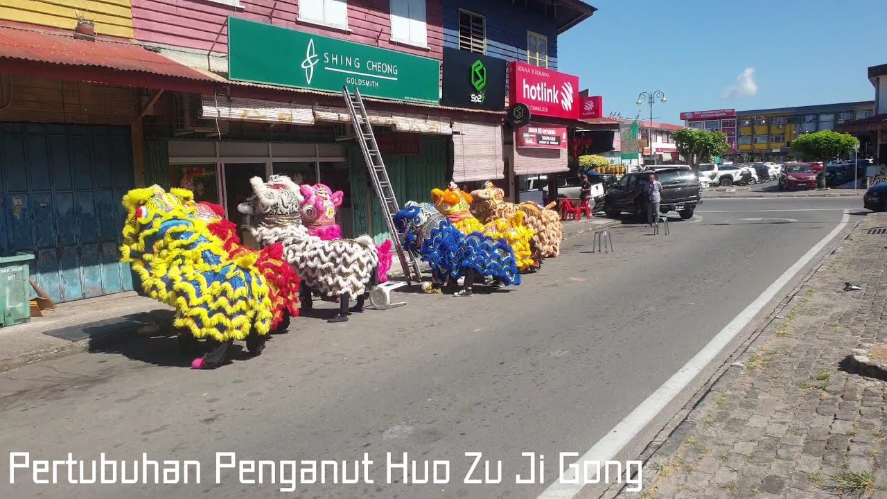 9 Lion Dance at Pekan Tuaran
