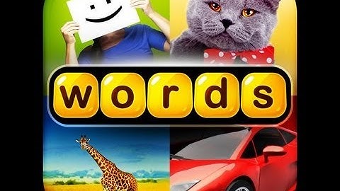 4 Images 1 Word - Pics and Words - Answer Level 20 /3 (RedFish, iphone, Android, ipad)
