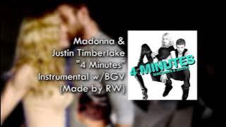 4 Minutes - Madonna & Justin Timberlake (Instrumental w/ BGV)