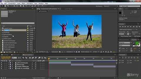 A free course Adobe After Effects: 04 Organizing Assets In The Project Panel