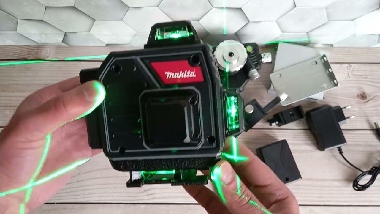 Лазерный уровень нивелир макита 4D 4x360 градусов 16 линий. Аналог ...