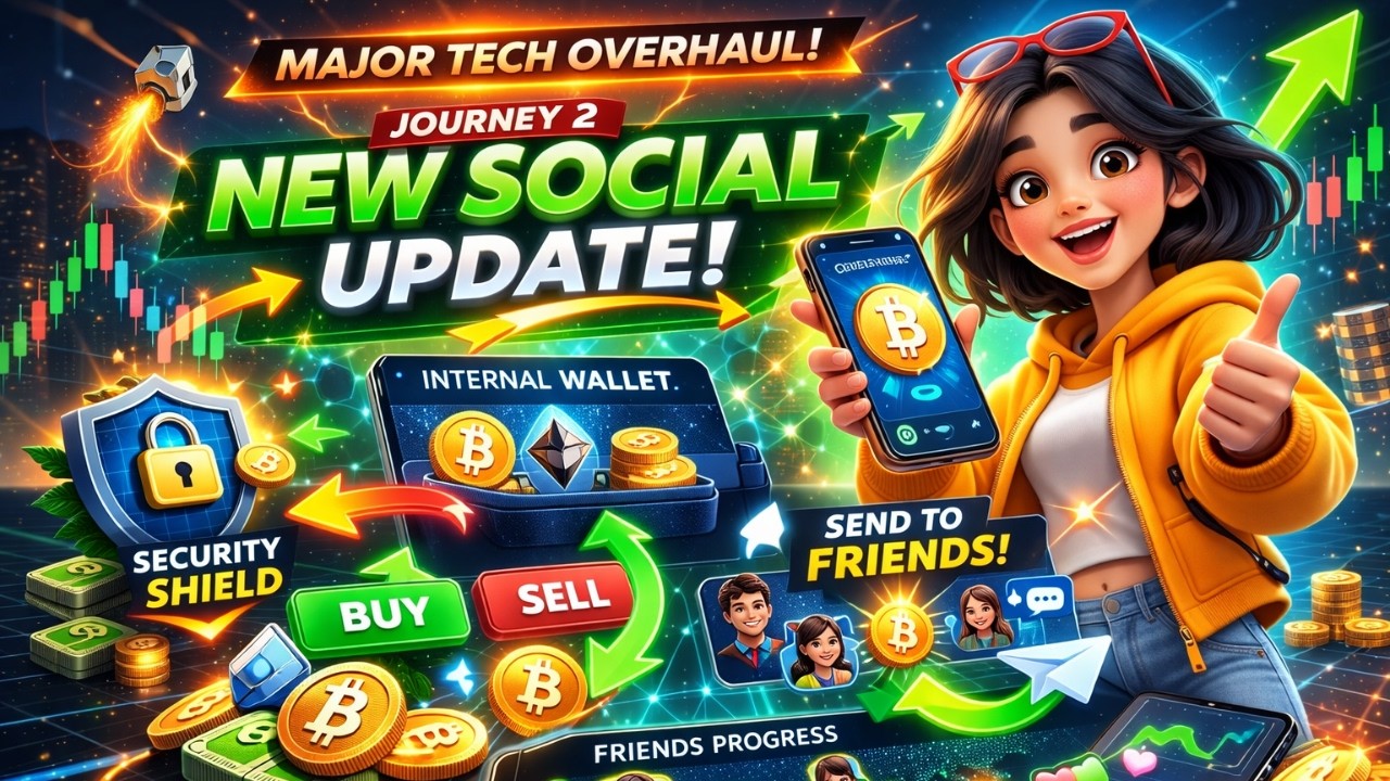CryptoNanny Just Leveled Up: Journey 2 & Social Crypto Are HERE!