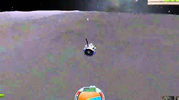 KSP - Going to the Mun: Fail Landing