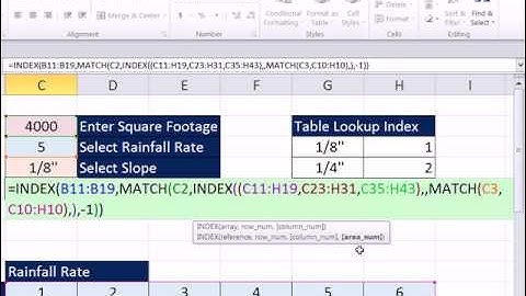 Excel Magic Trick 762: Two Way Lookup from Multiple Tables & Lookup Tables Sorted Descending