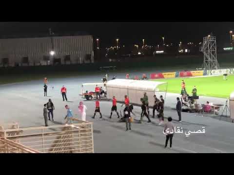 محمد الهويش لحامد البلوي احترم نفسك ويطرده بالاحمر