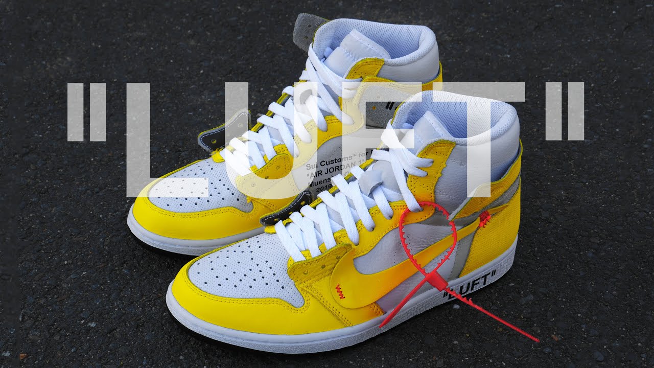 custom air jordan 1 off white