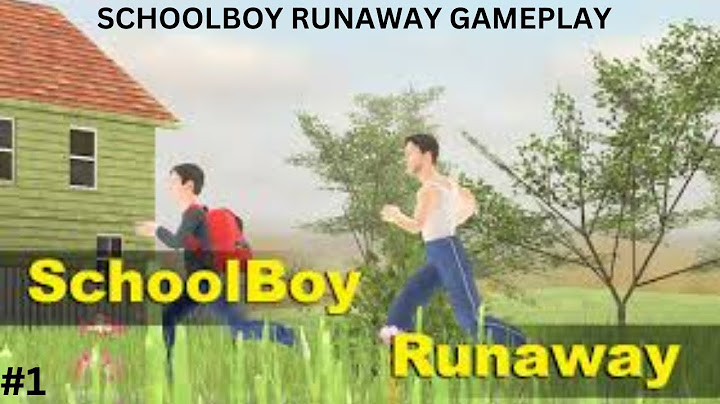 MY PARENTS TRAPPED ME IN THEIR HOUSE | SCHOOLBOY RUNAWAY GAMEPLAY