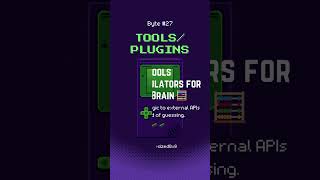 Lesson 27: What are Tools / Plugins?