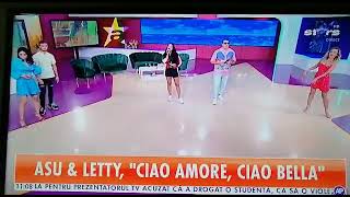 💜ASU ❌ Letty - Ciao Amore, Ciao Bella Premiera Star Matinal 💜🎤🔝