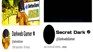 I Found @DarkwebGamer Secret YouTube Channel | (No buddy Knows about This!) 😱