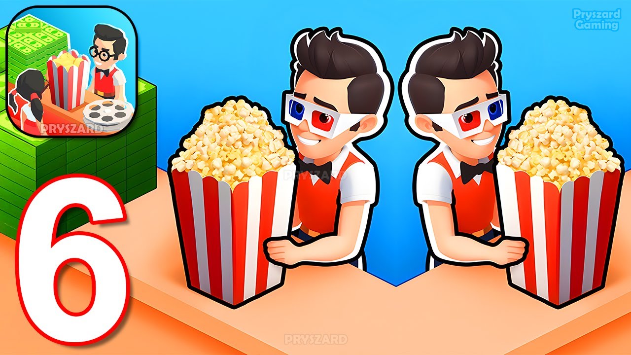 Cinema World - Gameplay Walkthrough Part 6 New Cinema Update (iOS, Android)