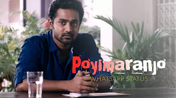 Poyimaranjo song whatsapp status - Anuraga Karikkin Vellam - Major Cuts