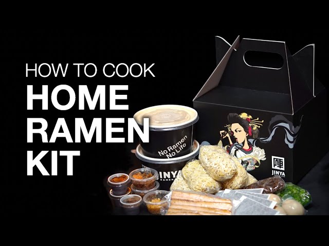 How to Cook  Home Ramen Kit (JINYA Ramen Bar) 