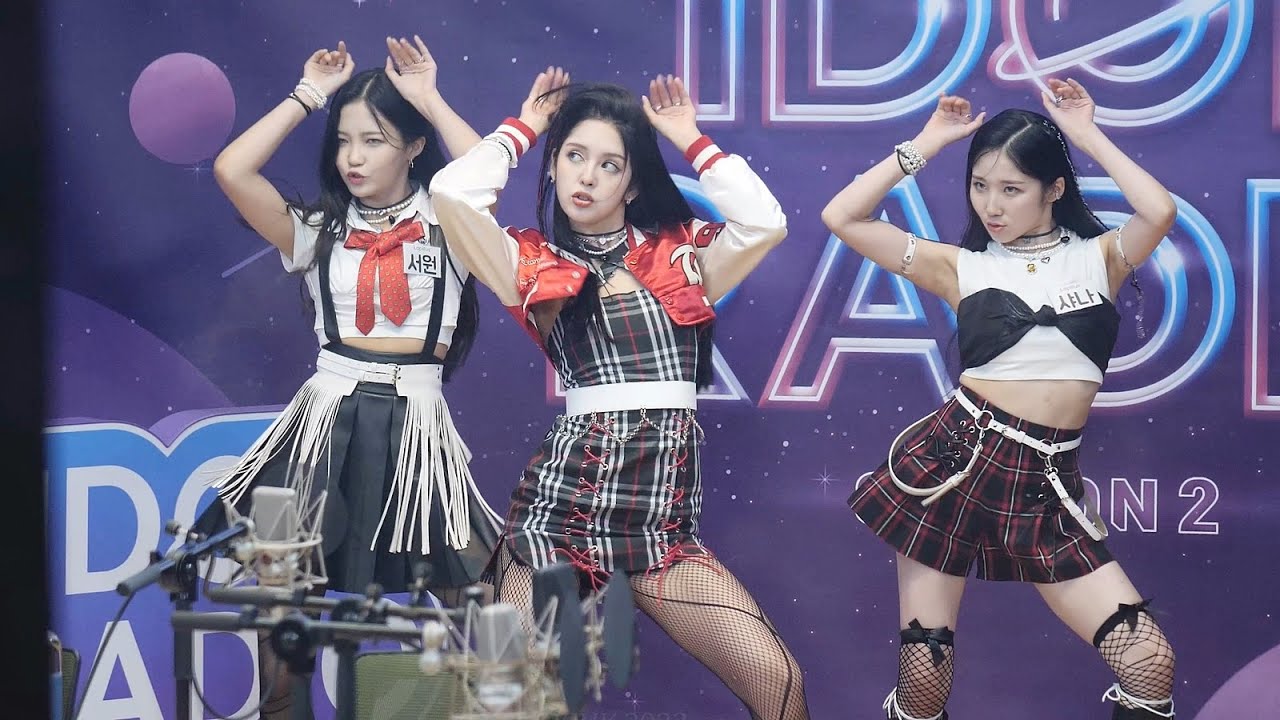 라필루스 샤나 샨티 서원 | Lapillus SHANA CHANTY SEOWON 'K-POP DANCE MEDLEY' 직캠fancam [220630 IDOL RADIO]