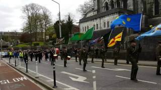Easter Rising commemoration march, Easter Sunday 2017, Cork City