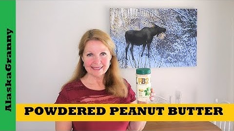 Peanut Butter Powder PB2 How To Use It Prepper Pantry Long Term Food Storage