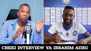 Maswali Na Majibu Ya Moja Kwa Moja Kutoka Kwa Ibrahim Ajibu