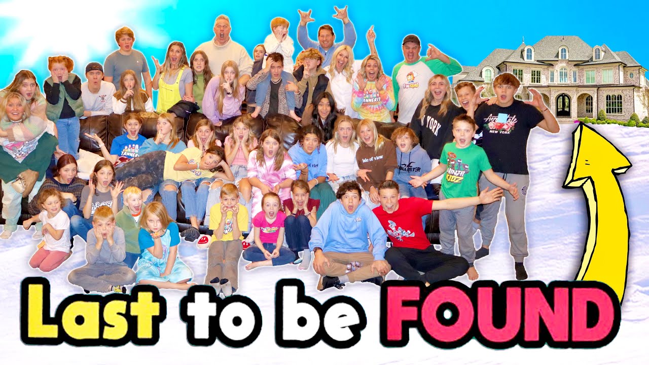 45 People Play Last To Be Found In Giant Mansion!