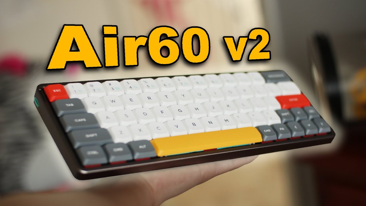 Low Profile Keyboards Can Sound Good!? | Nuphy Air60 v2