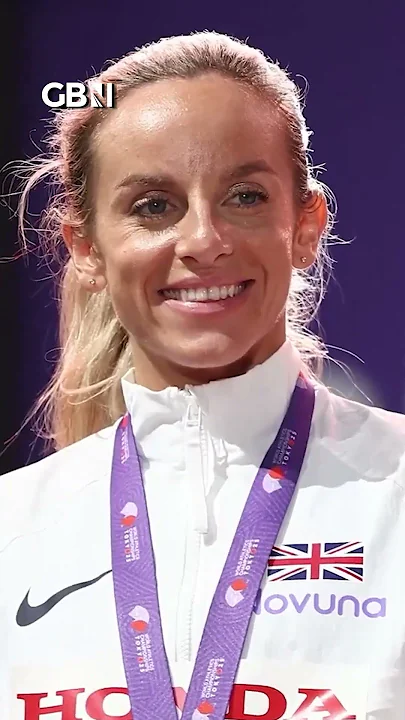 World Athletic Championships silver medal winner Georgia Hunter Bell celebrates on GB News