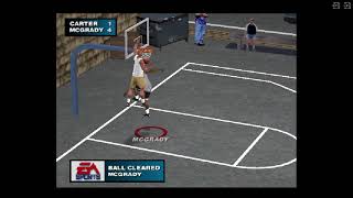 Vince Carter vs. Tracy McGrady 1-on-1 [NBA Live 2000] - Last Year in Toronto Together