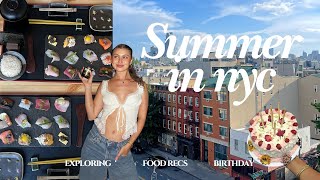 Summer in NYC: my 25th birthday, drag queen dinner, what I've been up to
