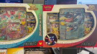Opening Sylveon ex & Greninja Ex 30th Celebration Boxes Guide