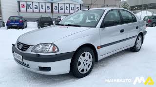 Toyota Avensis 1,6VVT-i 81kw 167.000km 2001 by@maine-auto8600