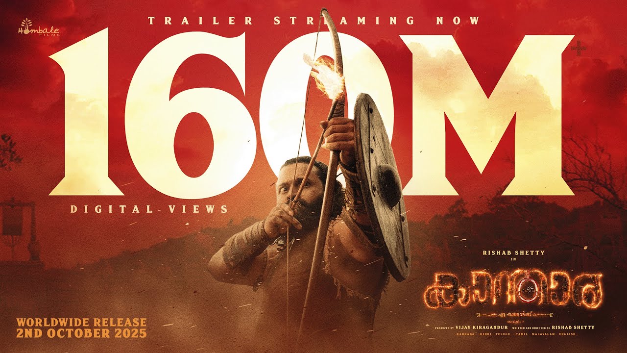 Kantara Chapter 1 Trailer – Malayalam | Rishab Shetty | Rukmini | Vijay Kiragandur | Hombale Films