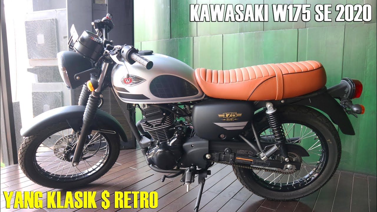  KAWASAKI  W175  SE  EDITION WARNA SILVER 2020 SIMPLE 