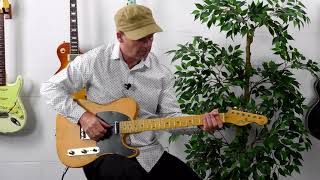 Vintage® V52M Guitarra Eléctrica Maple Tipo Tele® Gastada | Butterscotch video
