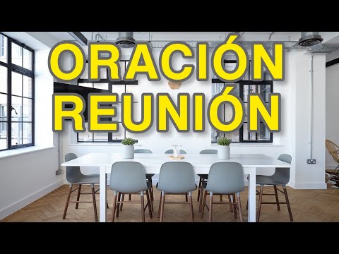 📌 ORACIÓN para EMPEZAR una REUNIÓN CRISTIANA