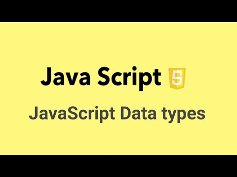 JavaScript data types and functions#webdeveloper #programming #javascript