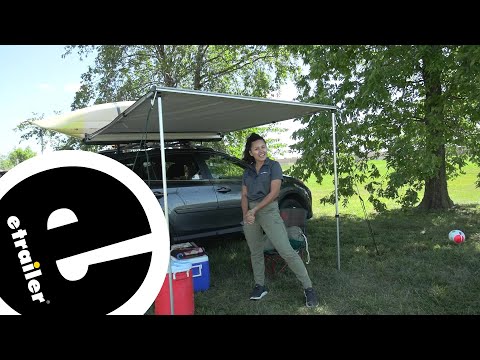 etrailer | Thule Overcast Roof Rack Awning Review - 2017 Toyota RAV4