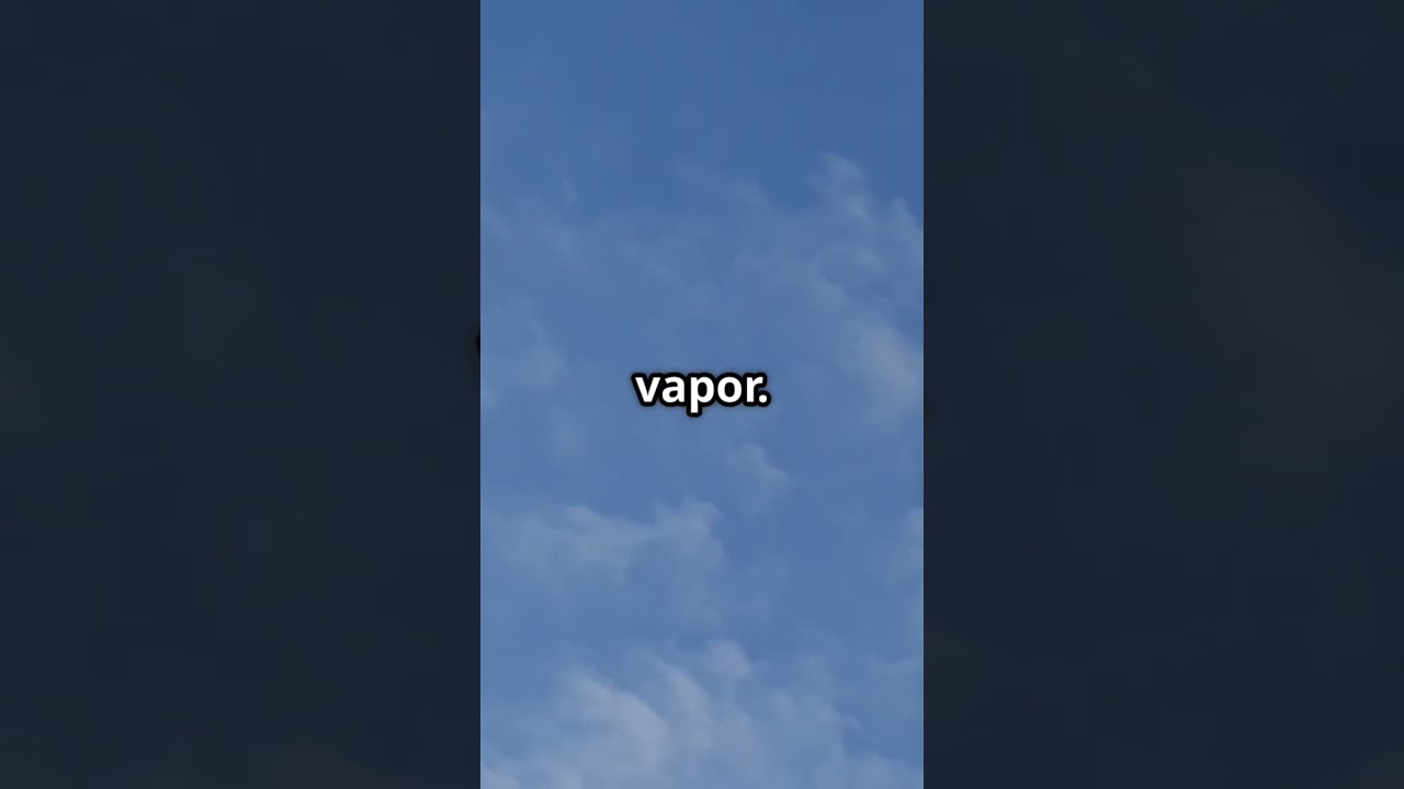 Why Planes Leave Trails in the Sky ✈️