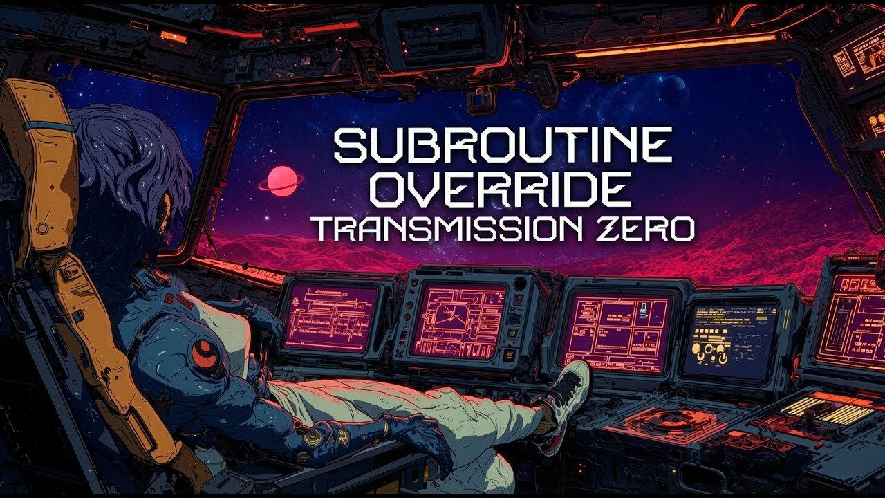 Solitary Flight | Cyberpunk Space Transmission