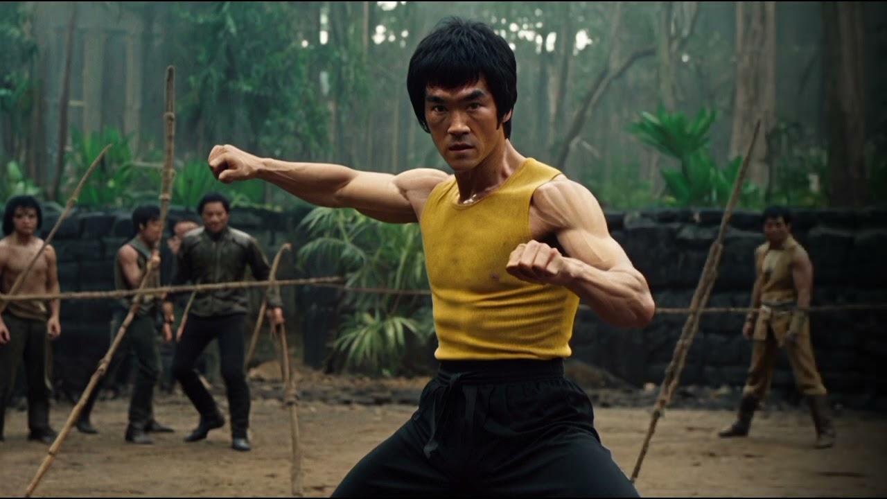 Bruce Lee vs Jungle Fury Rangers – Legendary Battle!