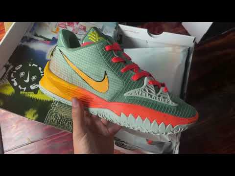 Kyrie 4 Low 'Sunrise' - Actual On Hand Video