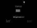 Vamos Vocabulary 24 Only English Lit English Englishliterature Shorts Viral