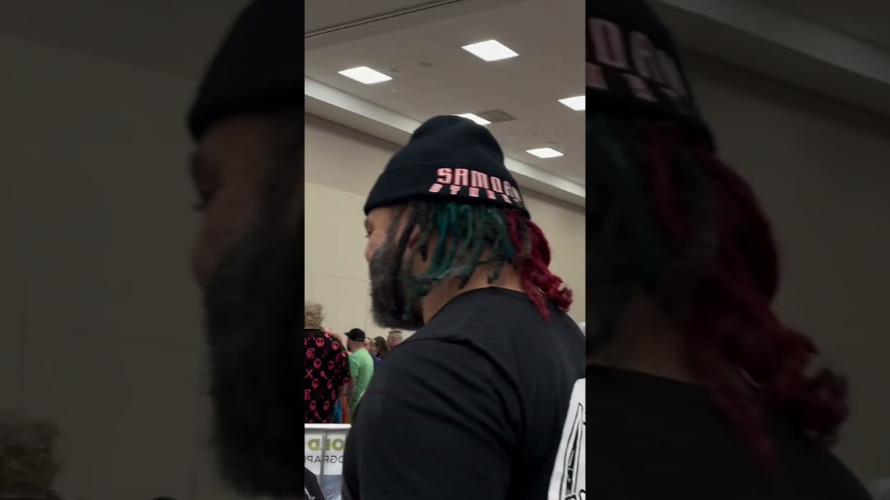 JACOB FATU MEETS WWE HALL OF FAMER HACKSAW JIM DUGGAN!🇺🇸🔥| WRESTLECADE 2023