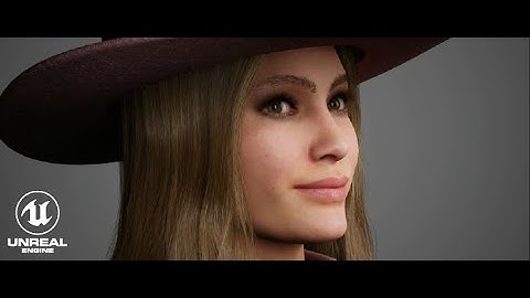 Unreal Engine 5.0.3 | Metahuman | Cowgirl | Face Expressions Render Test.