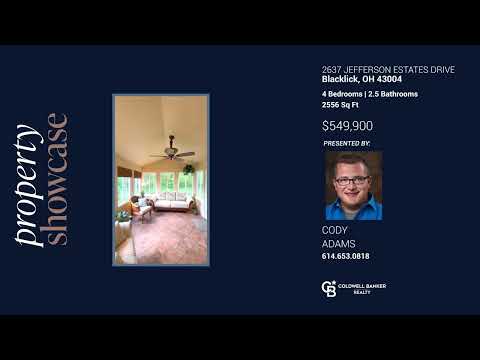 2637 Jefferson Estates Drive, Blacklick, OH home video tour