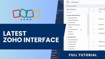 Zoho CRM Full Walkthrough
