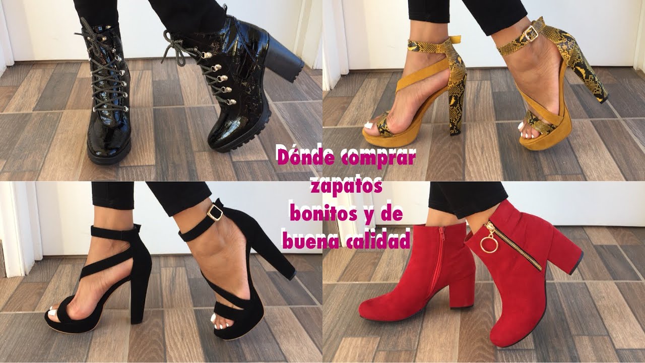 amistad yo lavo mi ropa Volcánico Zapatos súper bonitos y de buena calidad donde comprar - YouTube