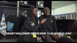 Grant Holloway on his 13.03 World Lead at Pre Classic and preparing the Olympic Trials