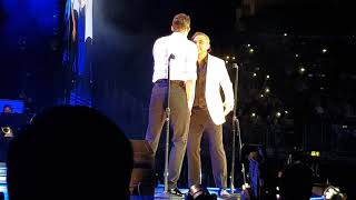Hugh Jackman & Robbie Williams - Angels London 2/6/19