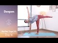 Deepen  day 16   30mins full body vinyasa flow for strength and stability  get set yoga 20