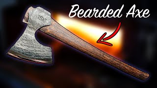 Forging a 'Fryken' Bearded Axe by Nils Ögren 10,820 views 2 years ago 6 minutes, 58 seconds